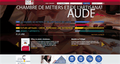 Desktop Screenshot of cm-aude.fr